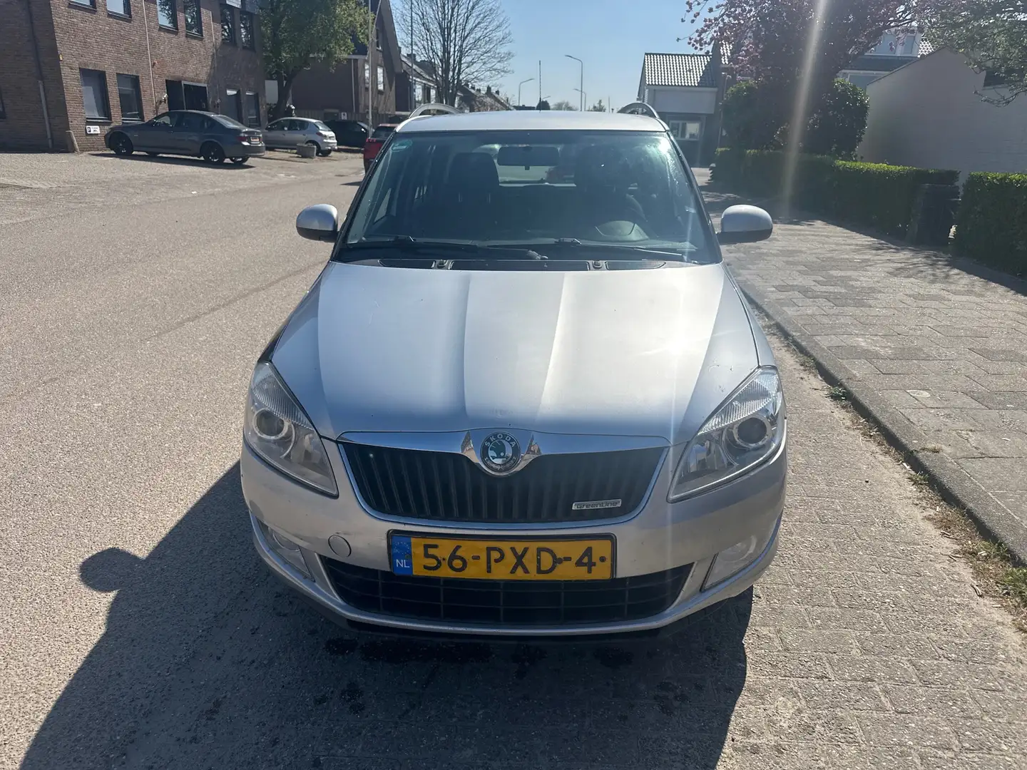 Skoda Fabia Combi 1.2 TDI Greenline Gris - 2