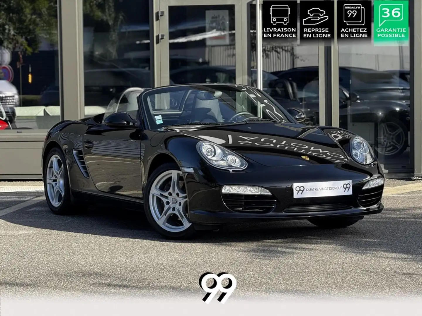 Porsche Boxster 2.9 255CH PCM XENON DIRECTIONNEL SIEGE CHAUFFANT VOLANT SPORT LIVRAISON REPRISE Zwart - 1