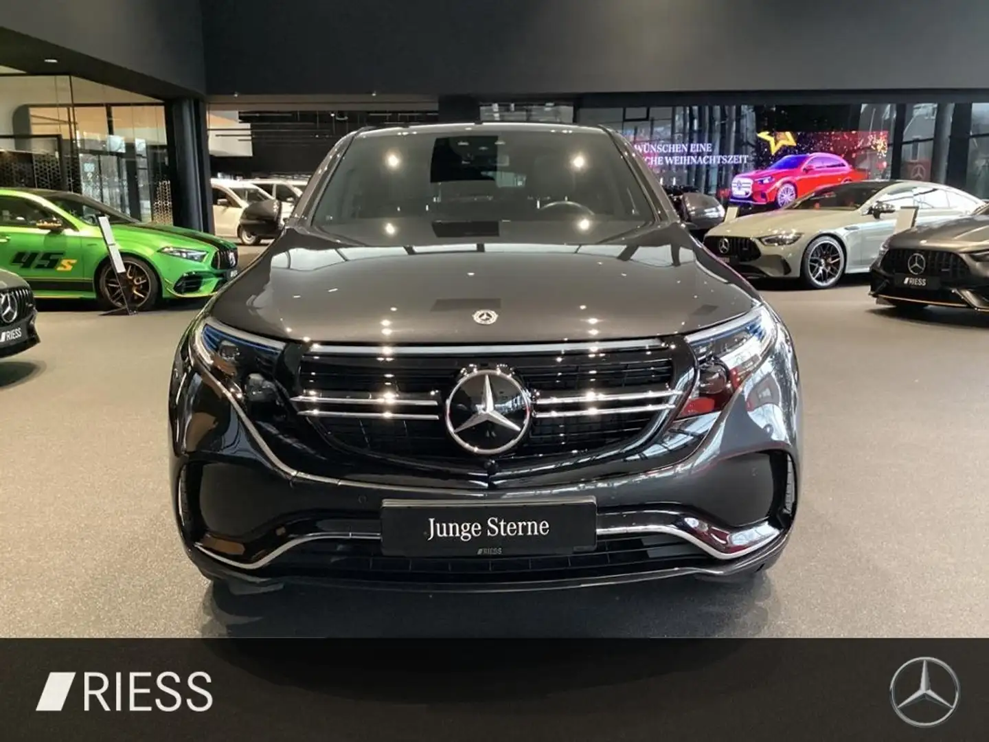 Mercedes-Benz EQC 400 4M AMG AHK SHD 360 FAHRASSIST MEMO CARPL Gris - 2