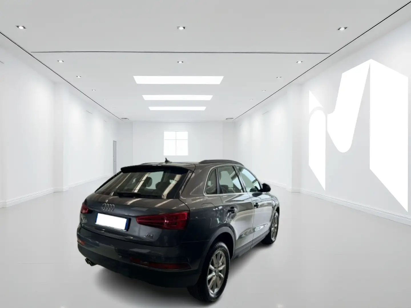 Audi Q3 2.0 tdi Business quattro 150cv s-tronic FD431FH Grigio - 2