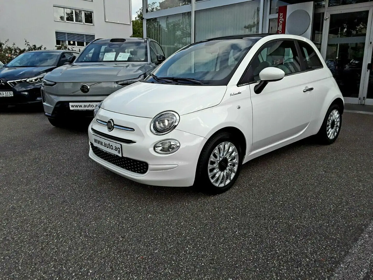 Fiat 500 1.0 DOLCEVITA HYBRID NAVI*KLIMAAUT. Blanco - 2
