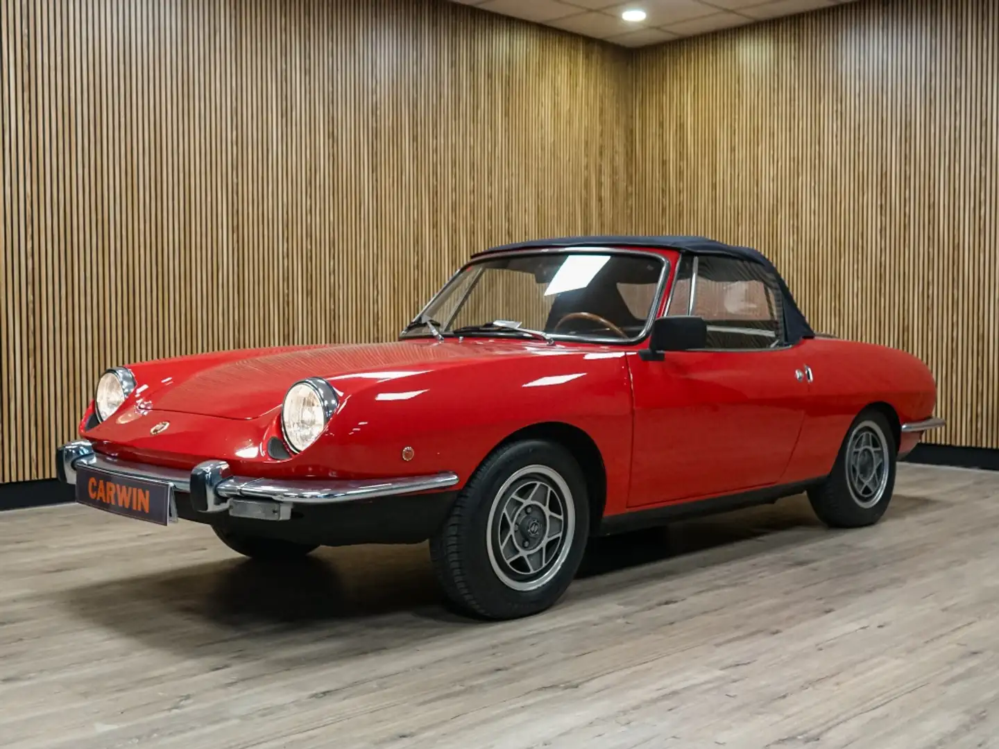 Fiat 850 Deportivo Manual de 2 Puertas Rojo - 1