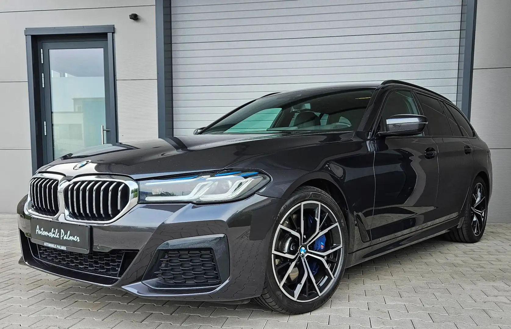BMW 530 d xDrive T M Sportpaket 1Hand Gris - 1