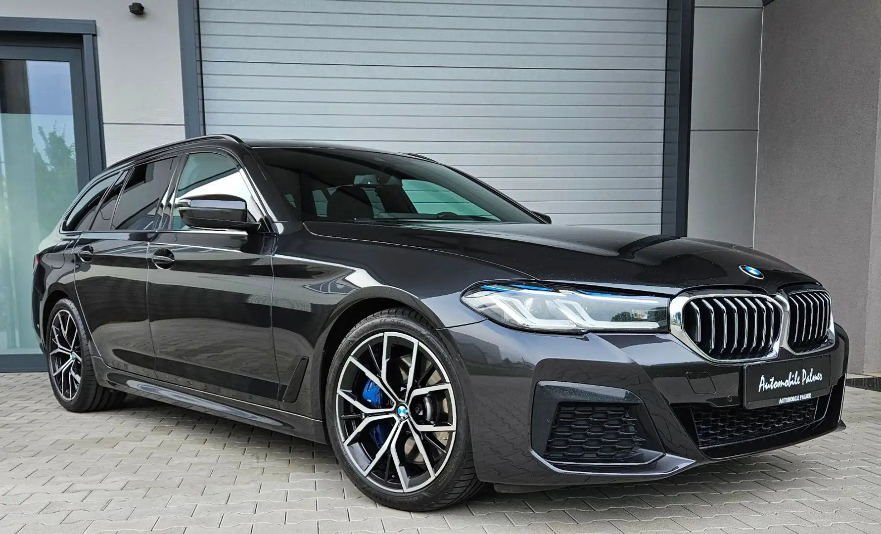 BMW 530 d xDrive T M Sportpaket 1Hand Gris - 2