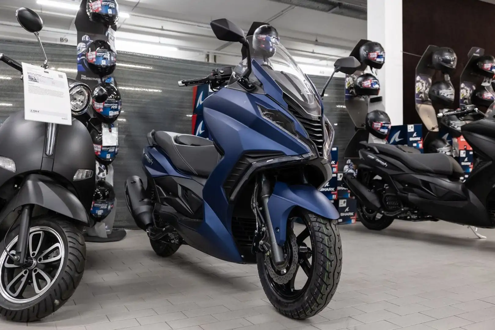 Mash Belena 125, sofort lieferbar, Lieferservice Blau - 2
