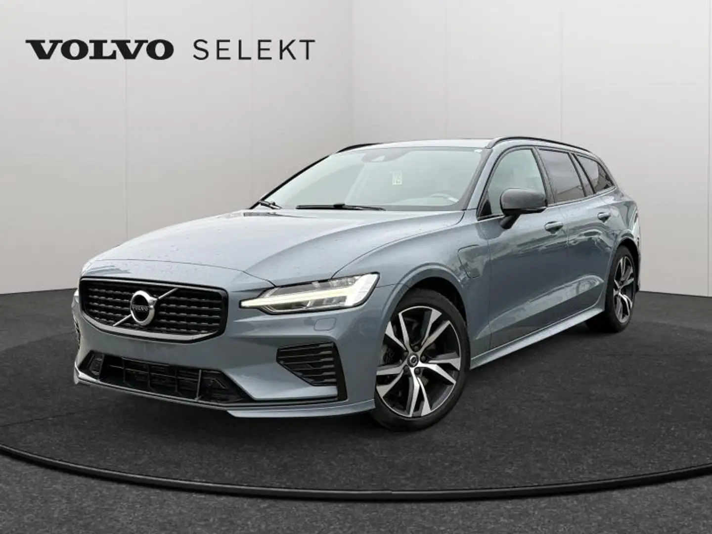 Volvo V60 T6 R-Design / Hybride Gris - 1
