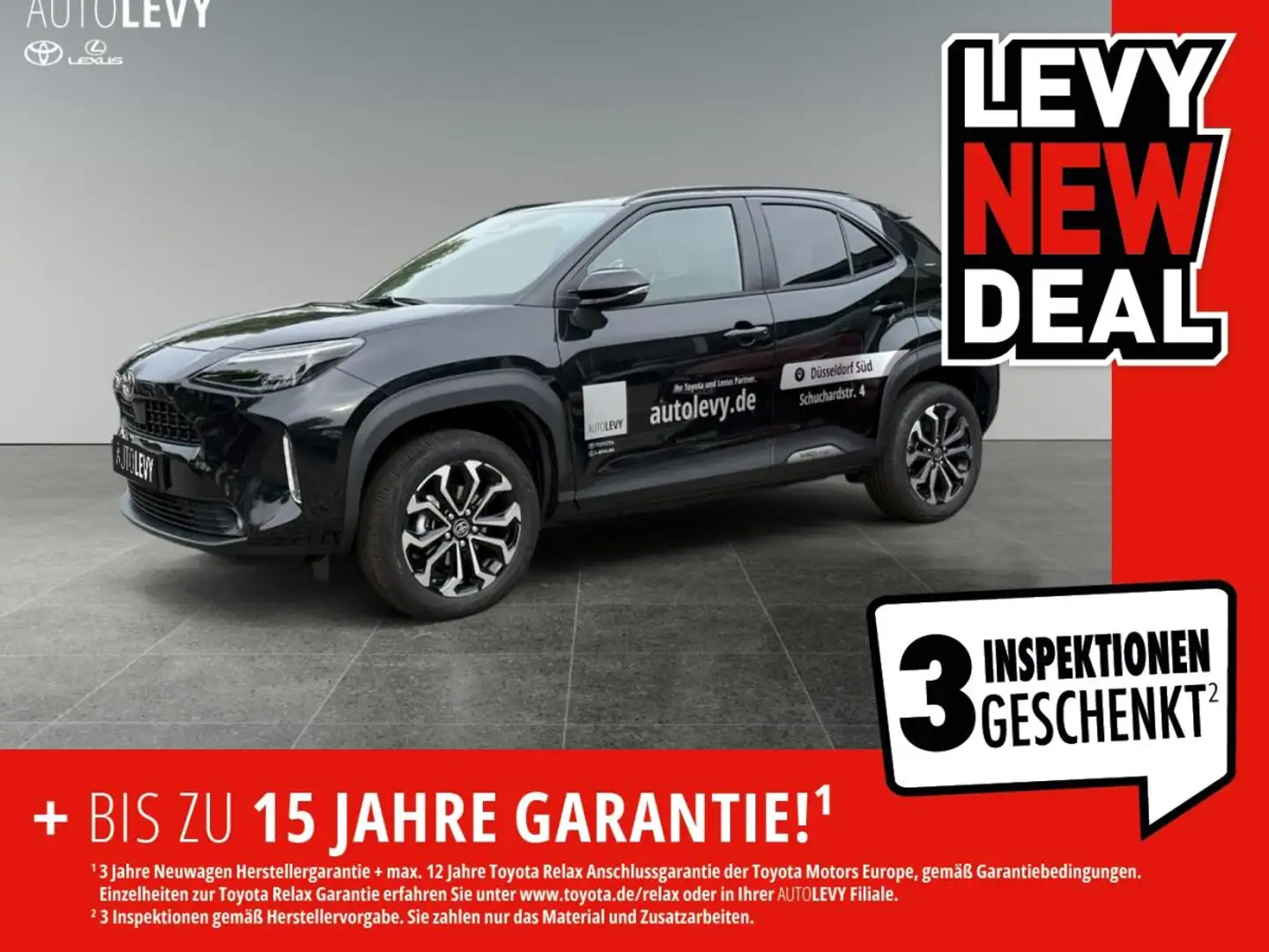 Toyota Yaris Cross Hybrid Teamplayer *KAMERA* Schwarz - 1