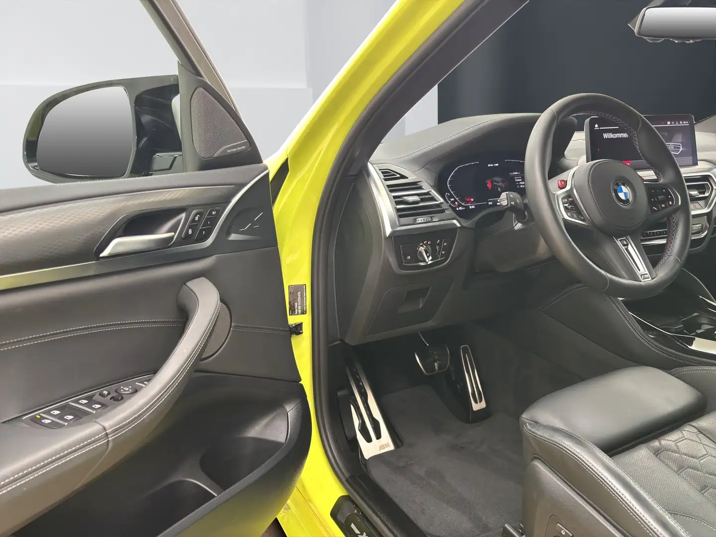 BMW X4 M Competition [Laser, HK Sound, AHK, 360°] Gelb - 2