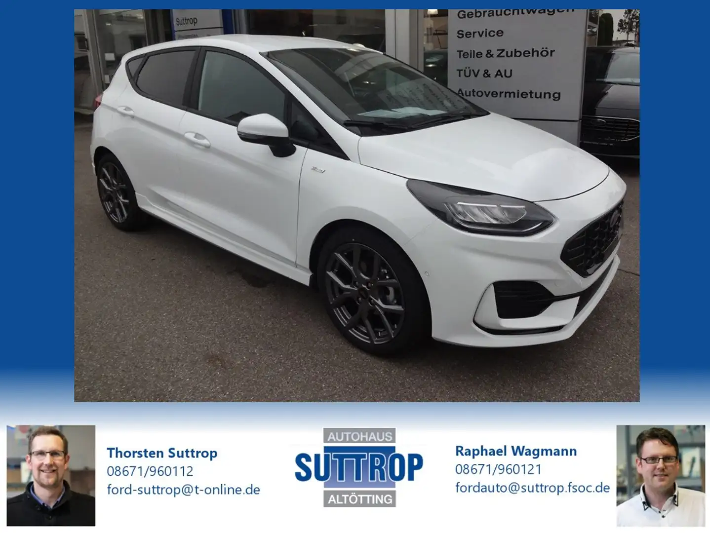 Ford Fiesta ST-Line Wit - 1
