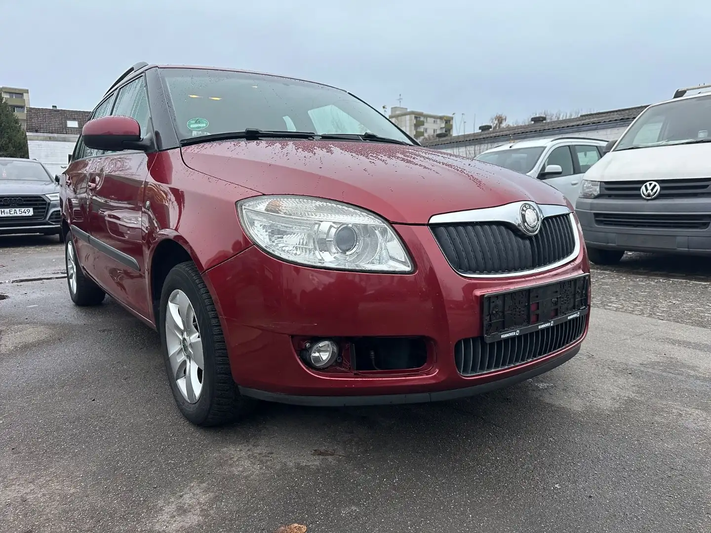 Skoda Fabia Combi Elegance/Lpg Anlage Rot - 2