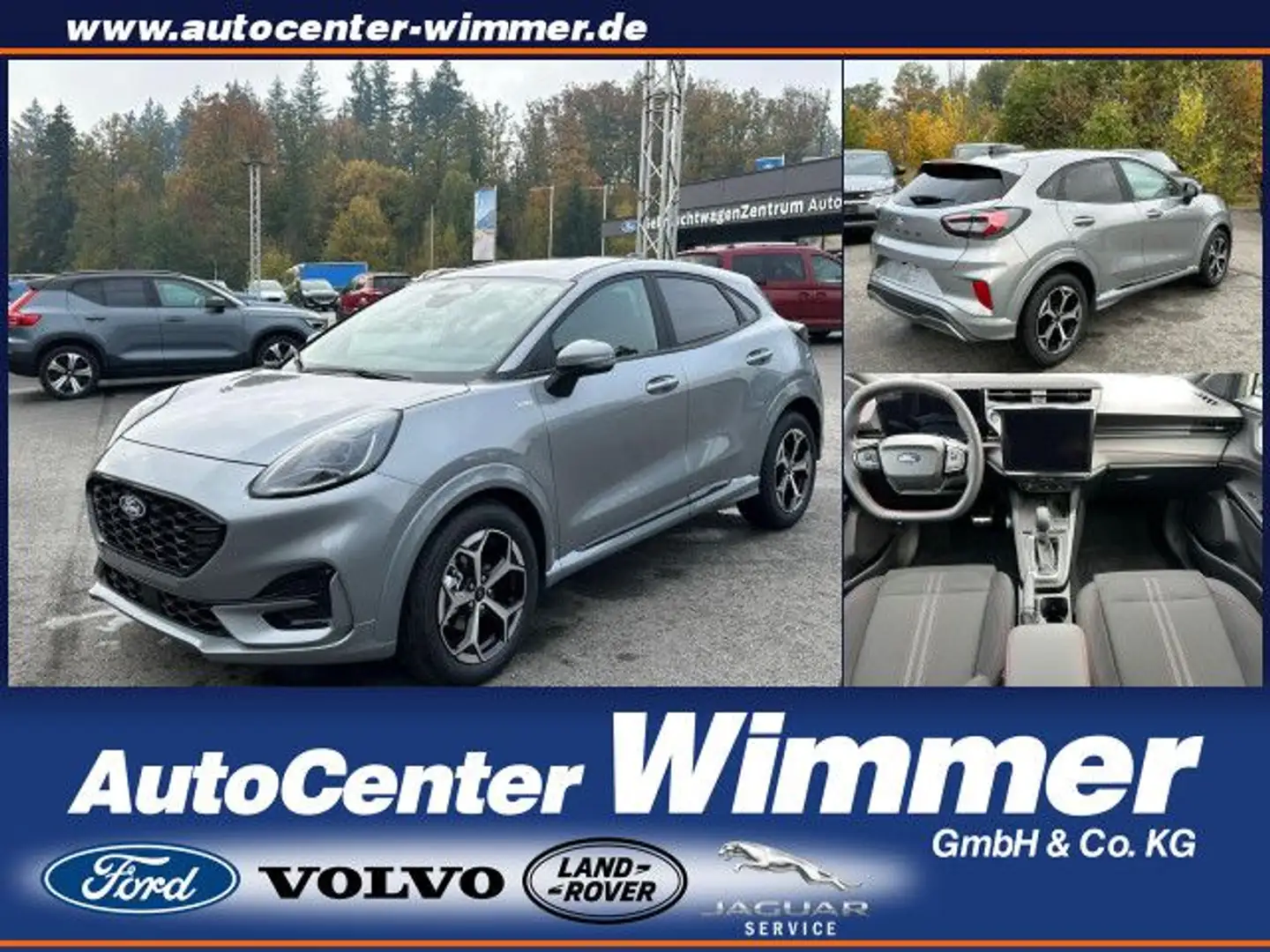 Ford Puma 1.0 EcoBoost Hybrid ST-LINE LED Klima Grau - 1