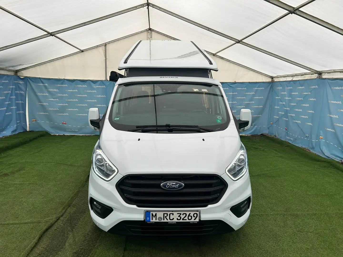 Ford Transit Custom Nugget Plus *WC *Aufst.D *AHK *AUT Weiß - 2
