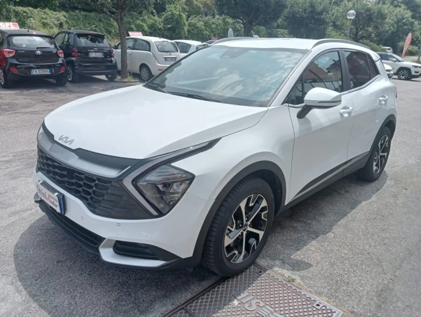 Kia Sportage 1.6  HEV  FULL HYBRID AT "STYLE" *uniproprietario* Blanc - 1