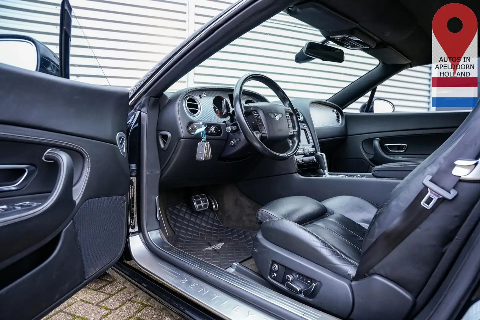 Bentley Continental GTC 6.0 W12 Keyless Navi Cruise Stoe Negro - 2