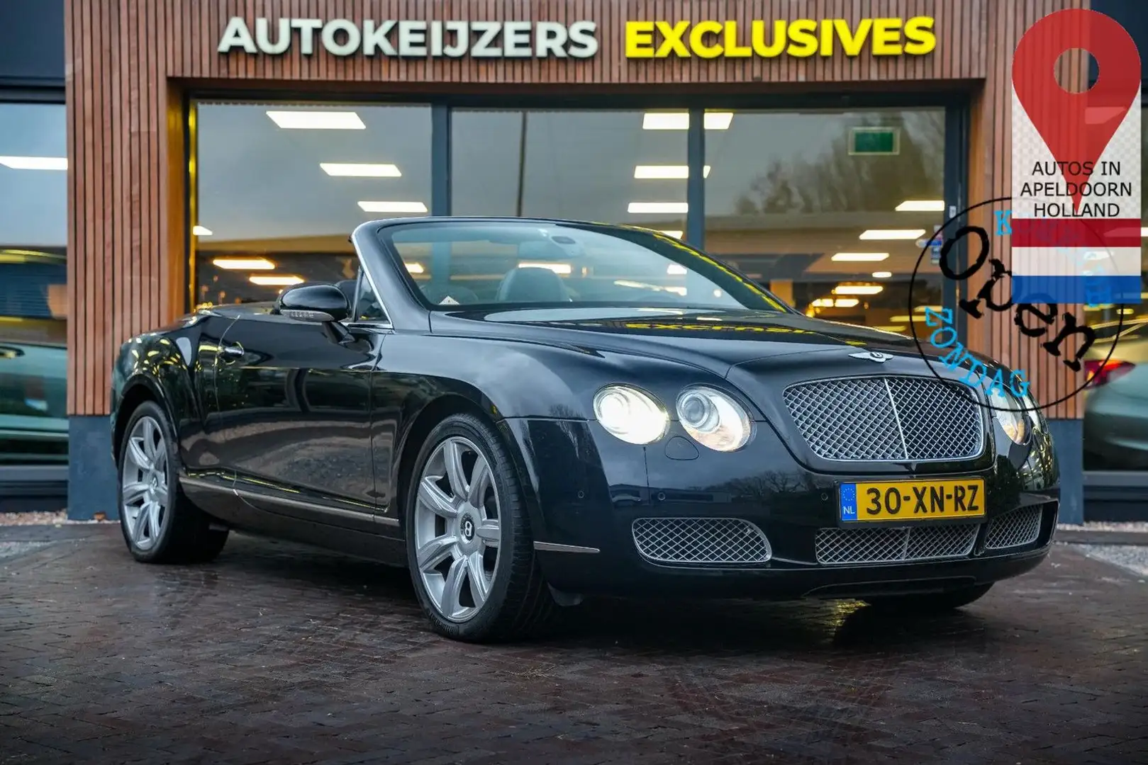 Bentley Continental GTC 6.0 W12 Keyless Navi Cruise Stoe Noir - 1