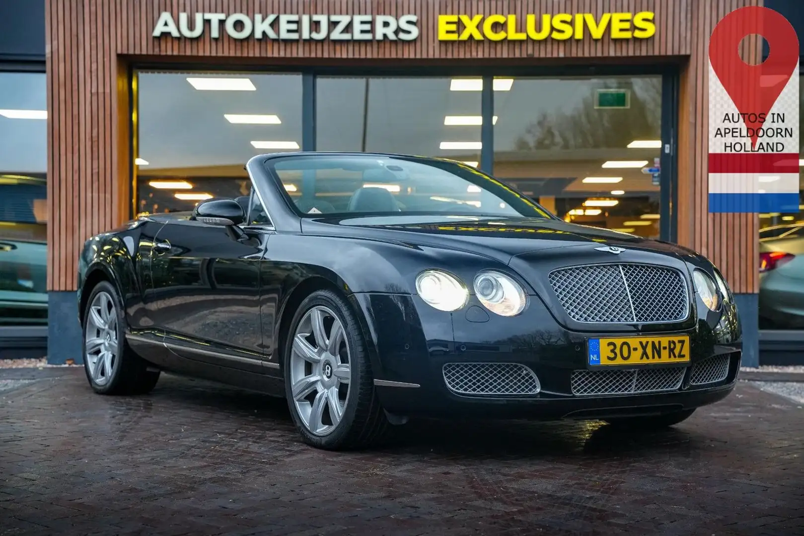 Bentley Continental GTC 6.0 W12 Keyless Navi Cruise Stoe Negru - 1