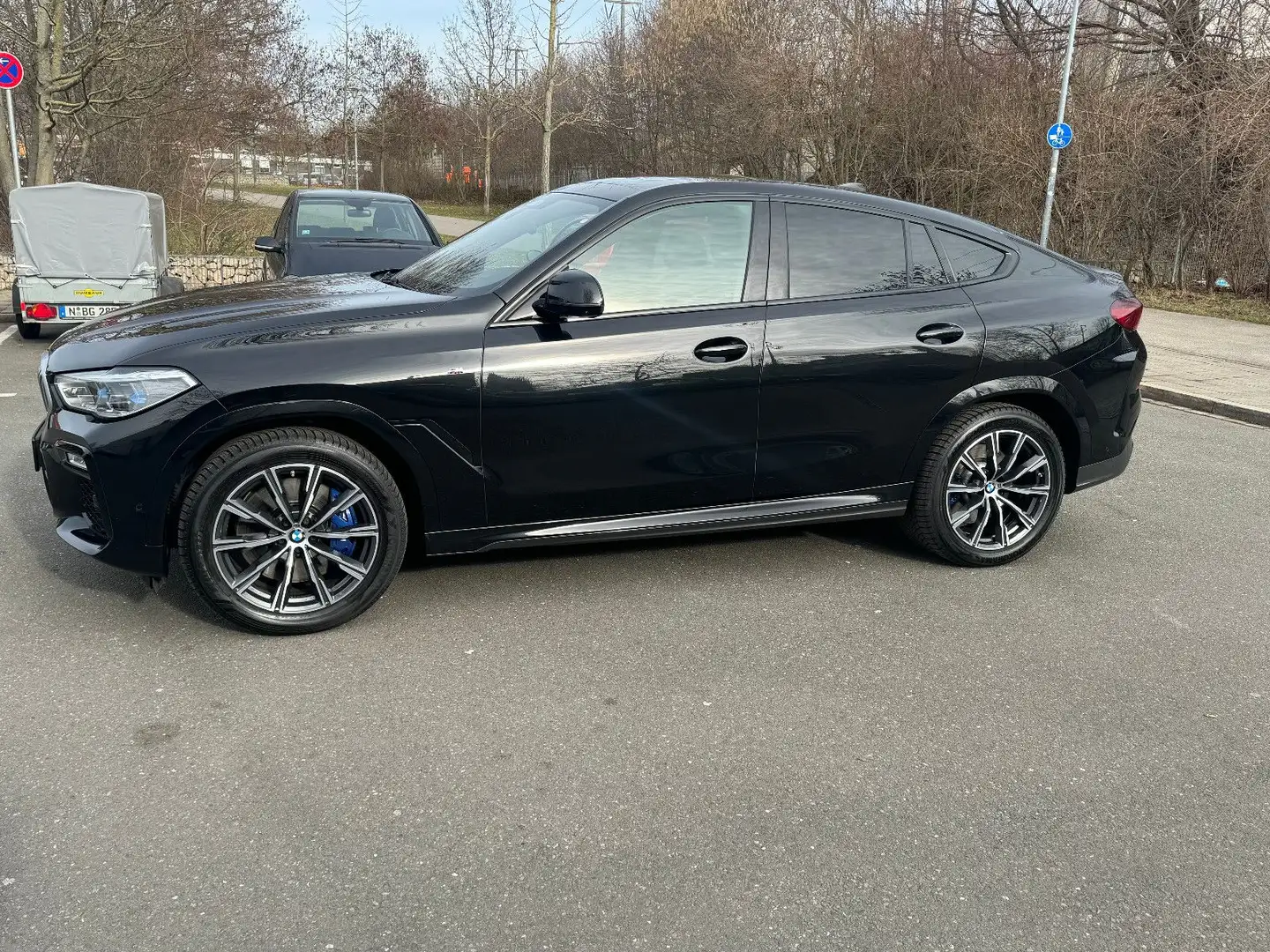 BMW X6 Baureihe X6 xDrive 40 d M Sport Alcantara Zwart - 2