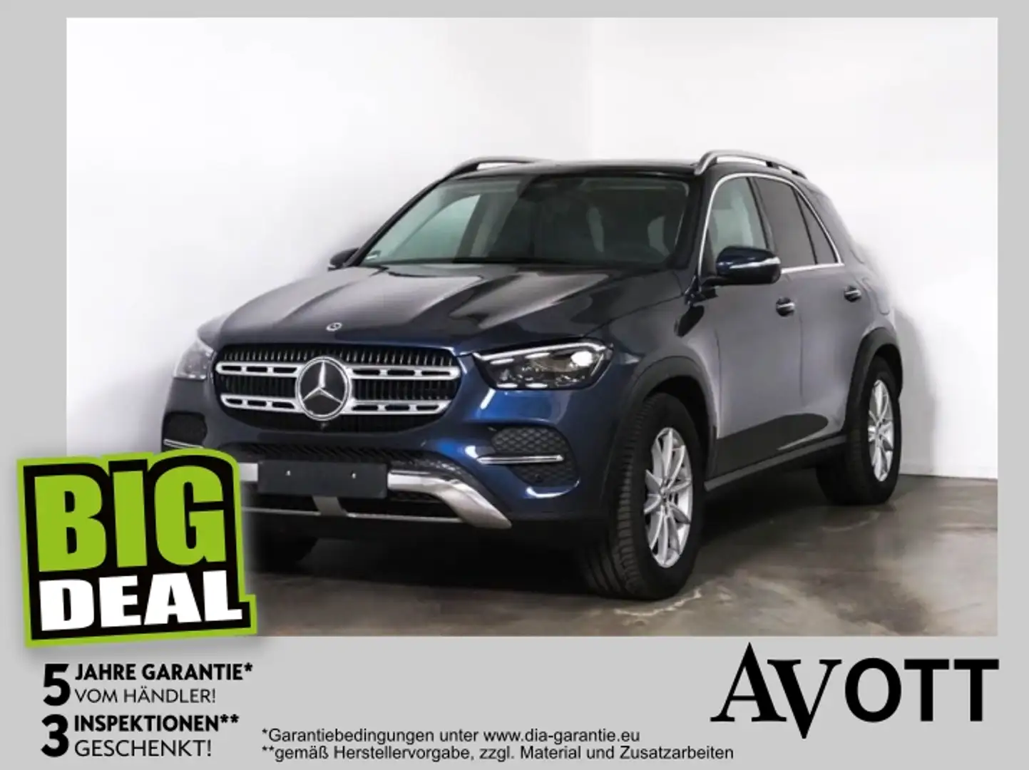 Mercedes-Benz GLE 350 de 4MATIC EQ Hybrid AHV Blau - 1