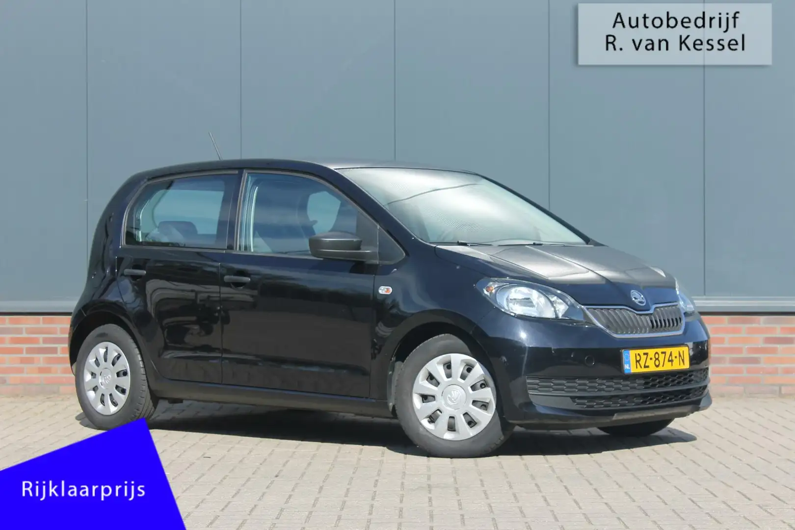 Skoda Citigo 1.0 Greentech Active I 1 Eig. I Dealer OH I NL-aut Černá - 1