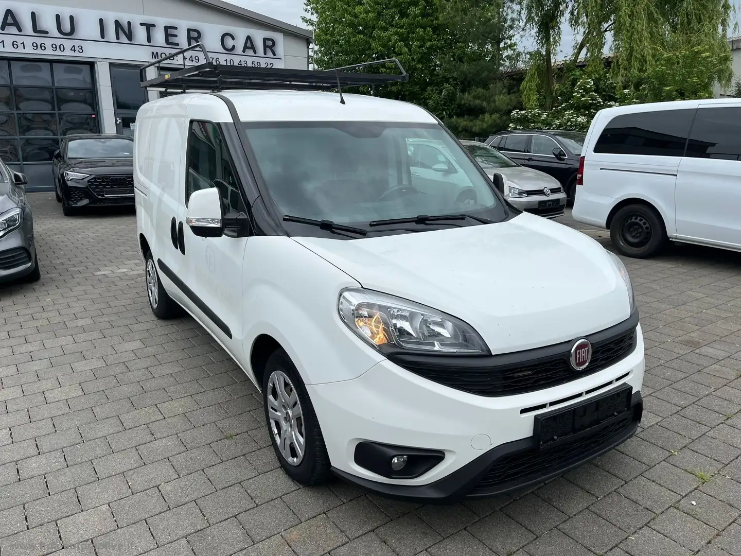 Fiat Doblo 1.6MJT 105 SX 3 POSTI NAVI GANCIO CLIMA Bianco - 1
