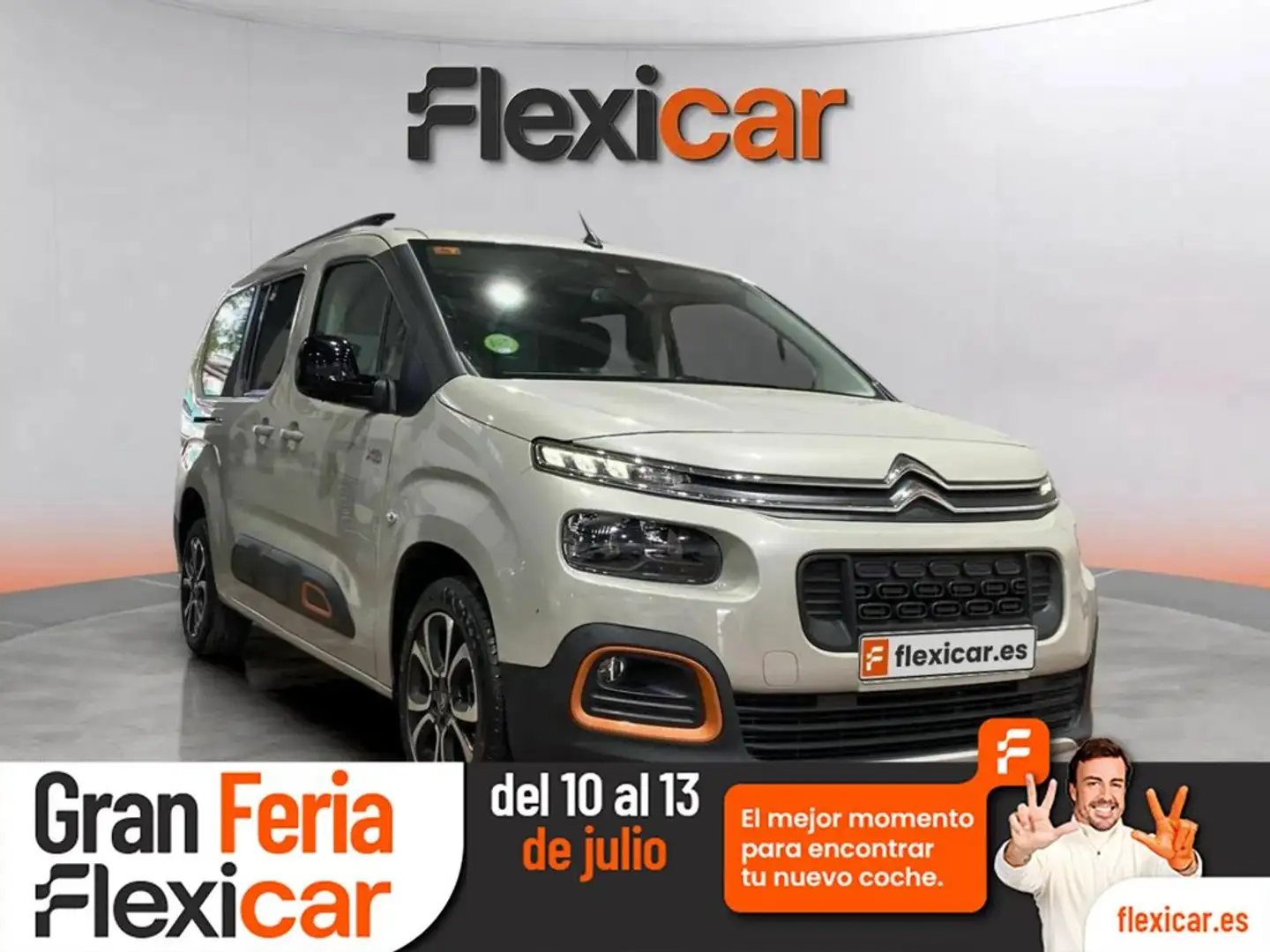 Citroen Berlingo Talla XL BlueHDi 100 S&S FEEL Beige - 1