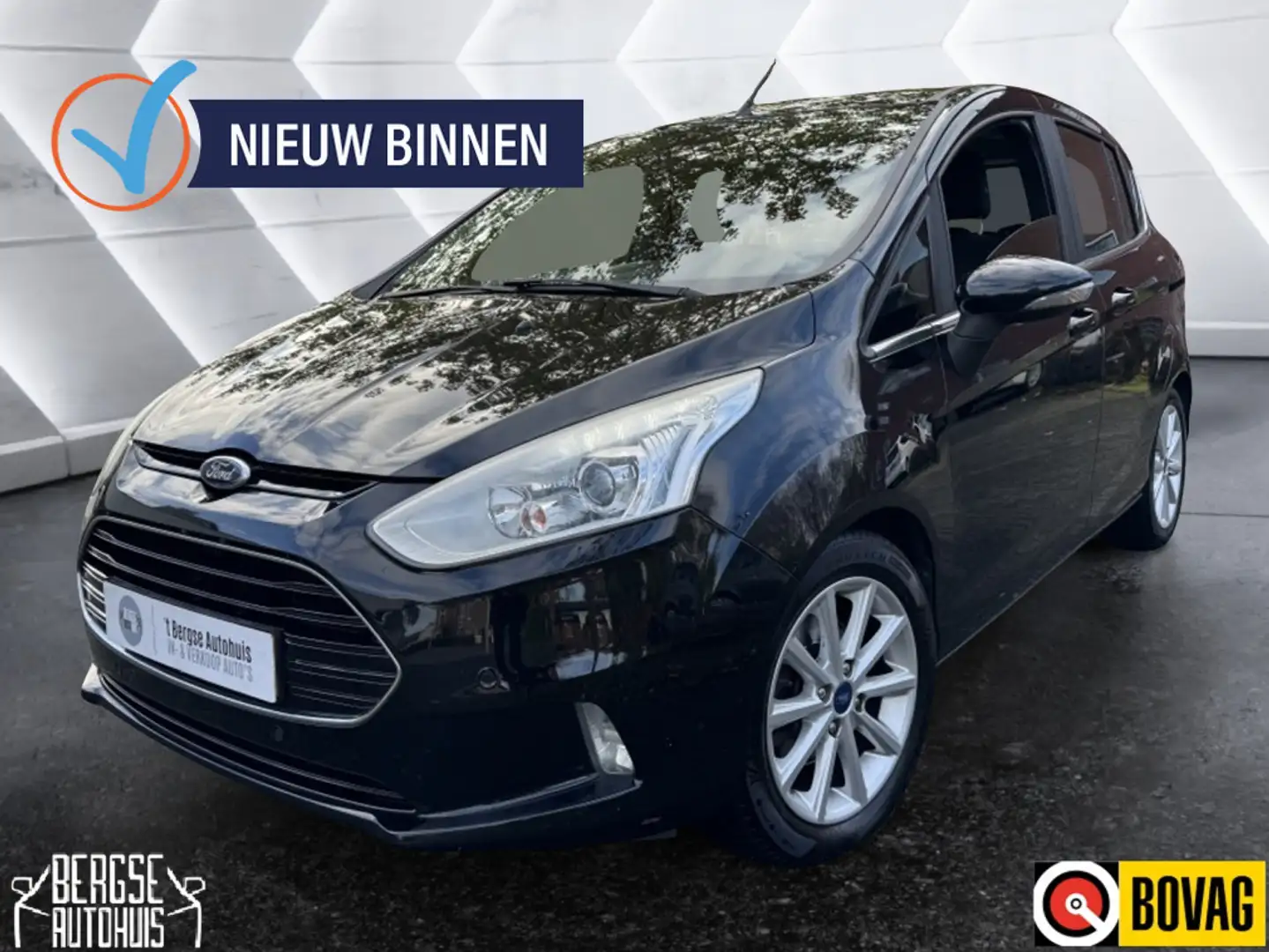 Ford B-Max 1.0 EcoB. Titanium Cruise Navi Trekhaak Schwarz - 1