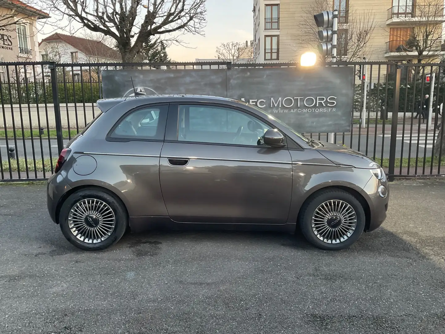 Fiat 500e 500 e 118 Ch Icone Gris - 2