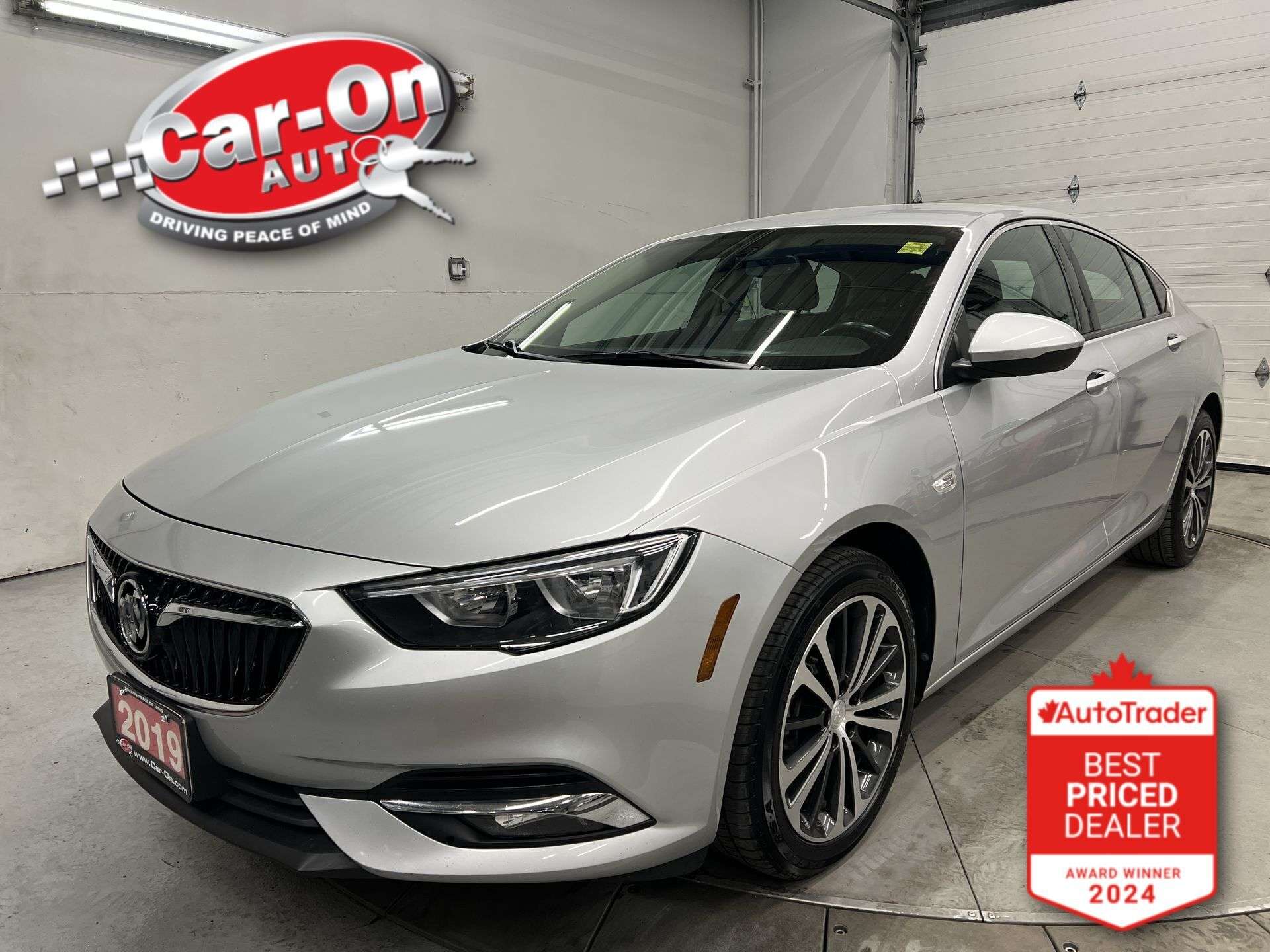 Black 2019 Buick Regal Sportback Preferred II FWD Sedan Front-Wheel Drive Automatic