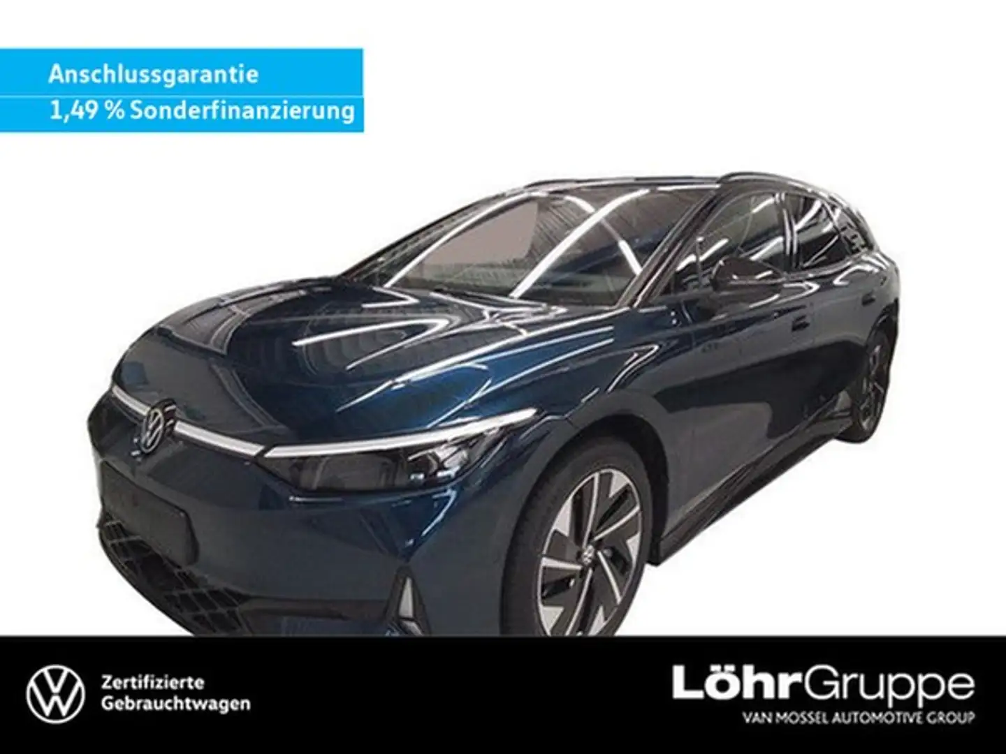 Volkswagen ID.7 Tourer GTX 4Motion Wärmepumpe, AHK, IDN Blau - 1