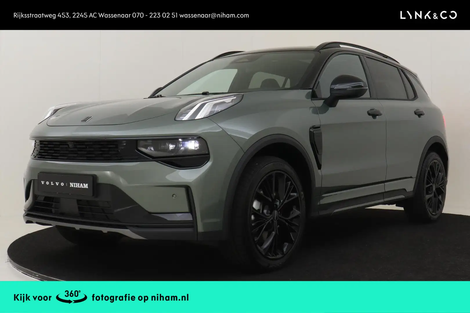 Lynk & Co 01 1.5 PHEV MORE *NIEUW UIT VOORRAAD!* -LEDER|ELEK.ST Groen - 1