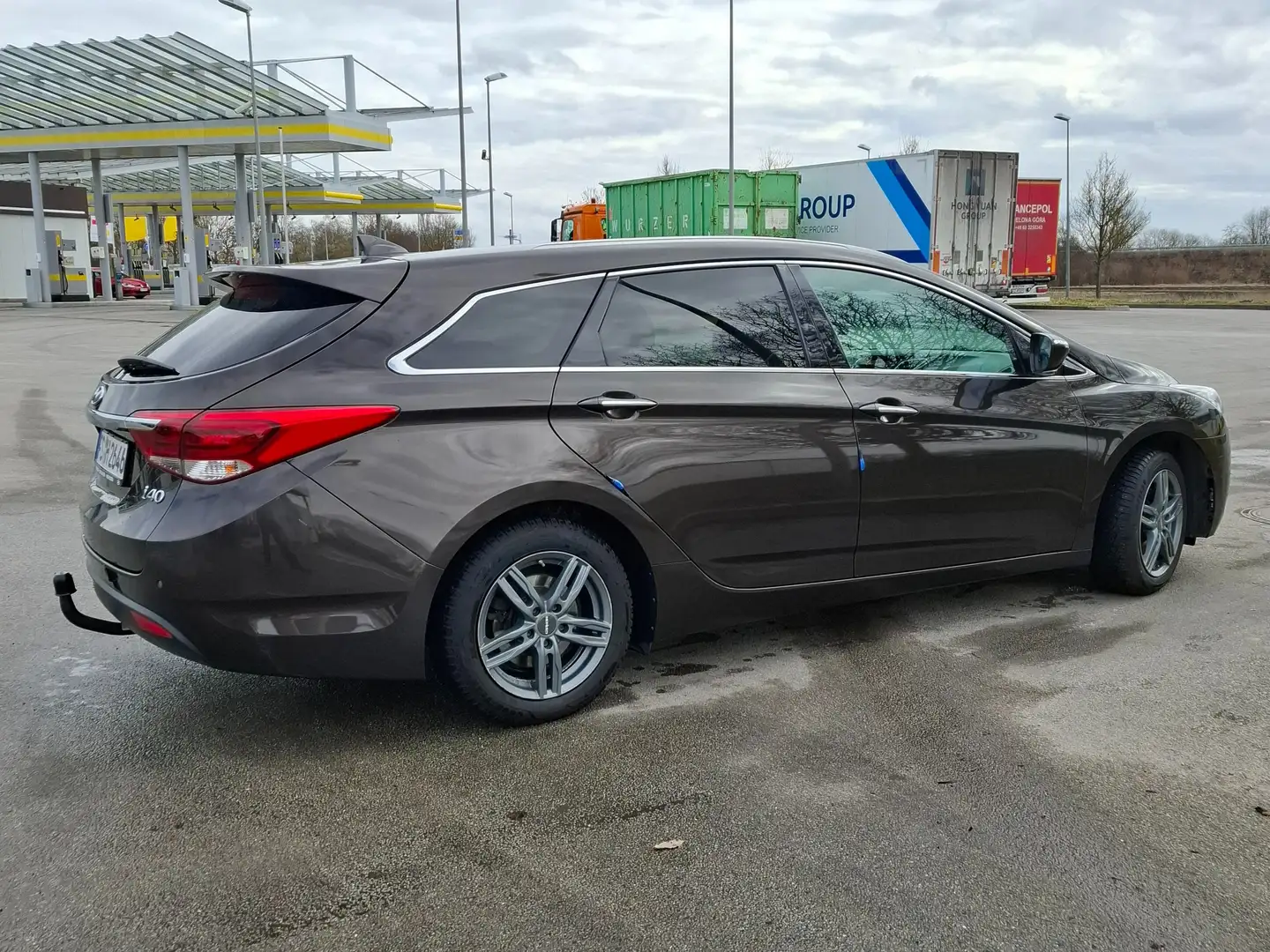 Hyundai i40 i40 Kombi blue 1.6 Trend Braun - 2