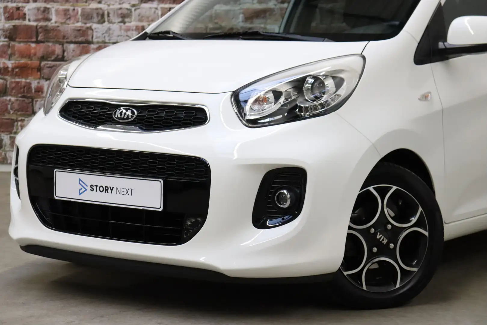 Kia Picanto 1.0 CVVT First Edition / Climate Control / Elektri Blanc - 2