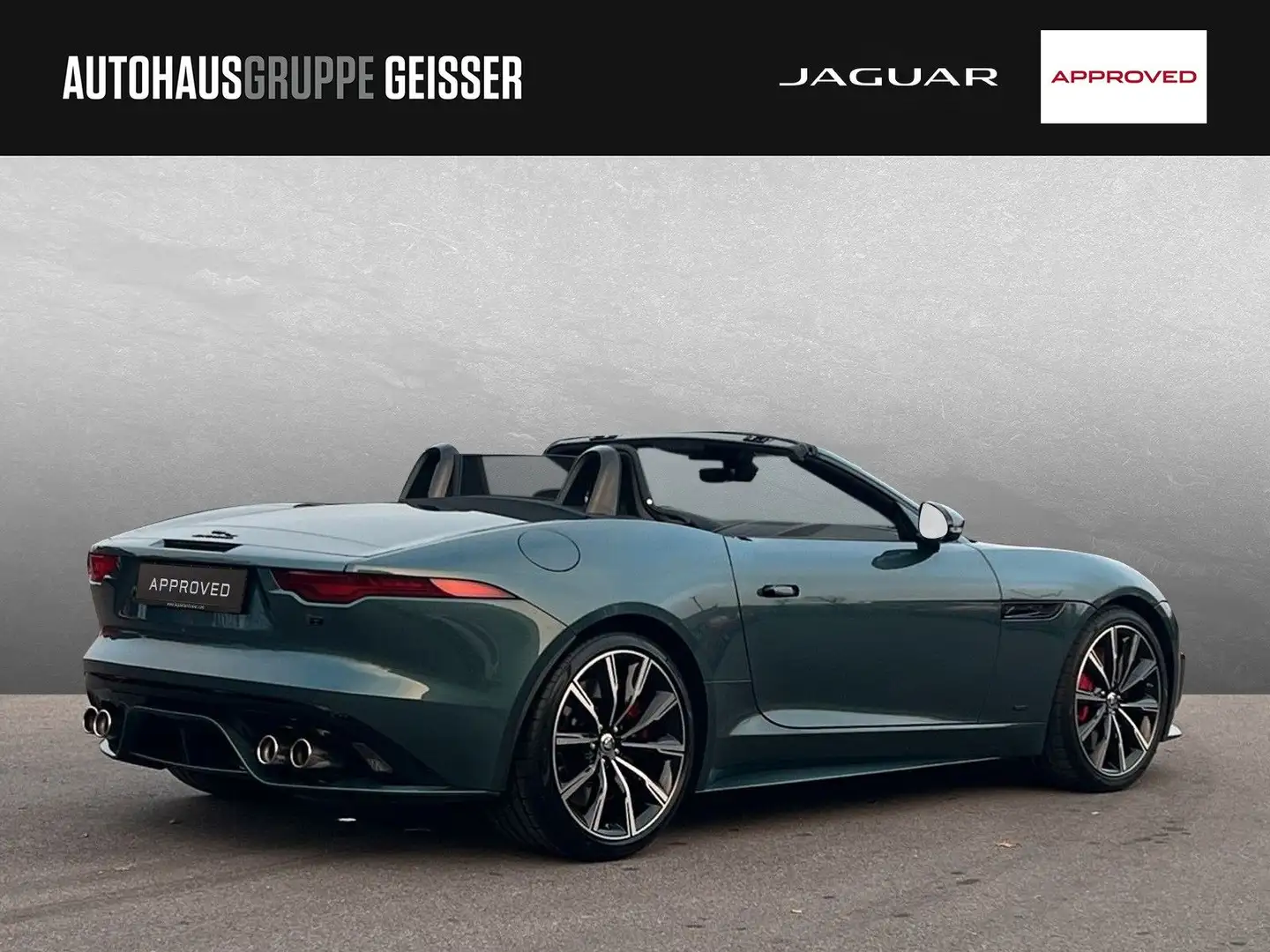 Jaguar F-Type P575 AWD  R75 V8 Cabriolet Verde - 2