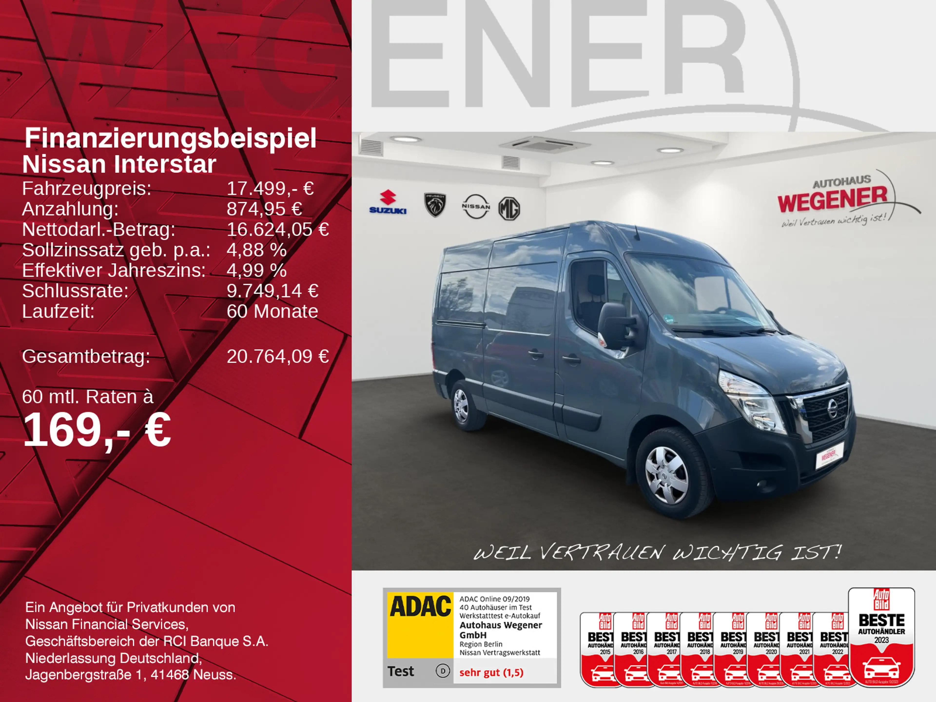 Nissan Interstar 2.2 dci AT L2H2 - Stdhzg Navi CarPlay — photo 2