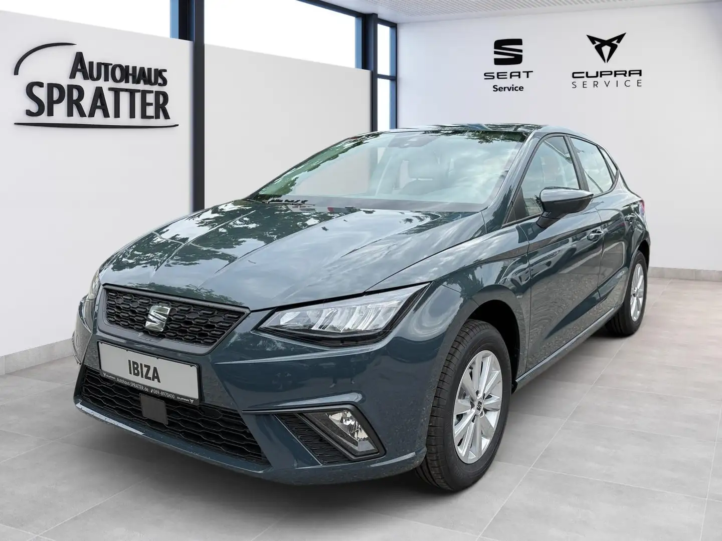 SEAT Ibiza 1.0 TSI Style SHZ PDC LED GRA Blau - 1