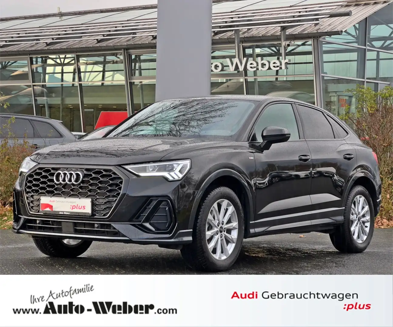 Audi Q3 Sportback 35TFSI S-tronic S LINE BLACK VC ACC Schwarz - 1