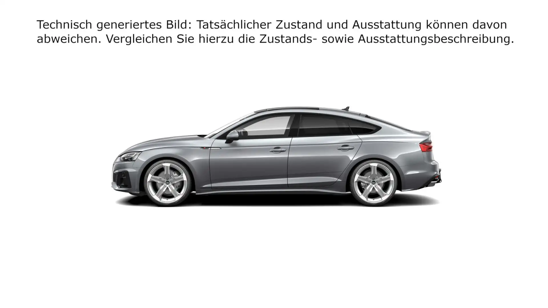 Audi A5 40 TDI qu. S Tronic Led,Pano,S-Line Grau - 2