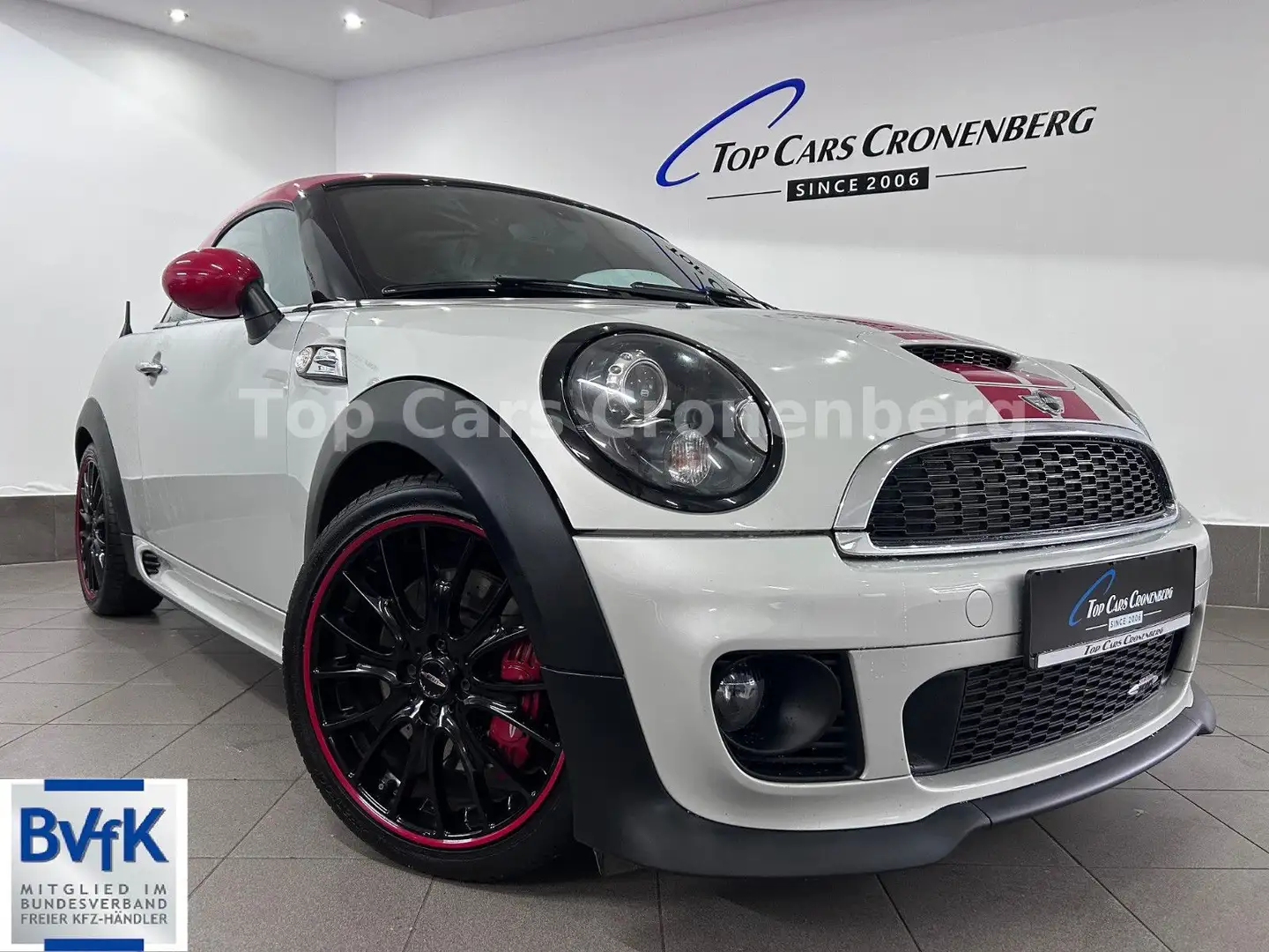 MINI John Cooper Works Coupe *Leder*Xenon*Navi*211PS* Silber - 1