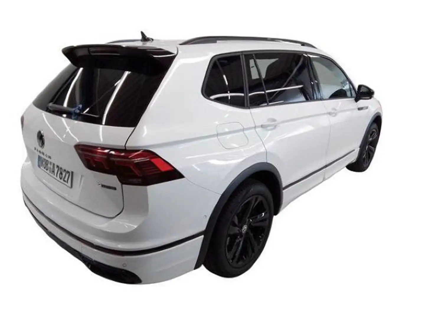 Volkswagen Tiguan Allspace R-Line 2.0 TSI STD-HEIZUNG BLACK Weiß - 2