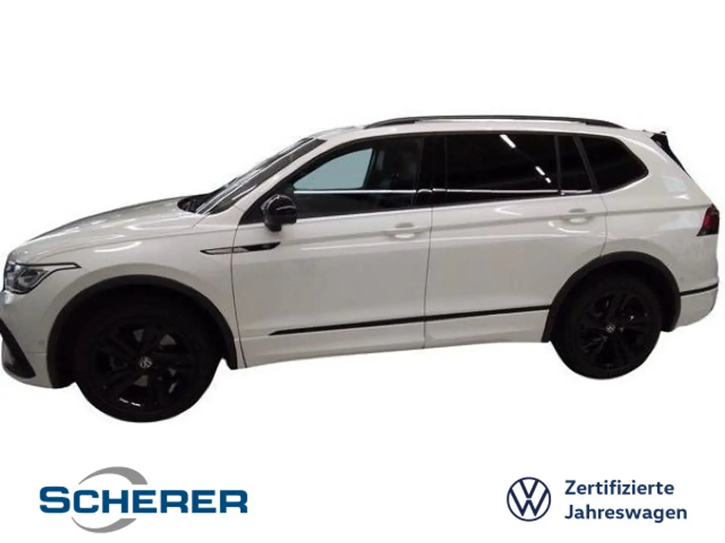 Volkswagen Tiguan Allspace R-Line 2.0 TSI STD-HEIZUNG BLACK Weiß - 1