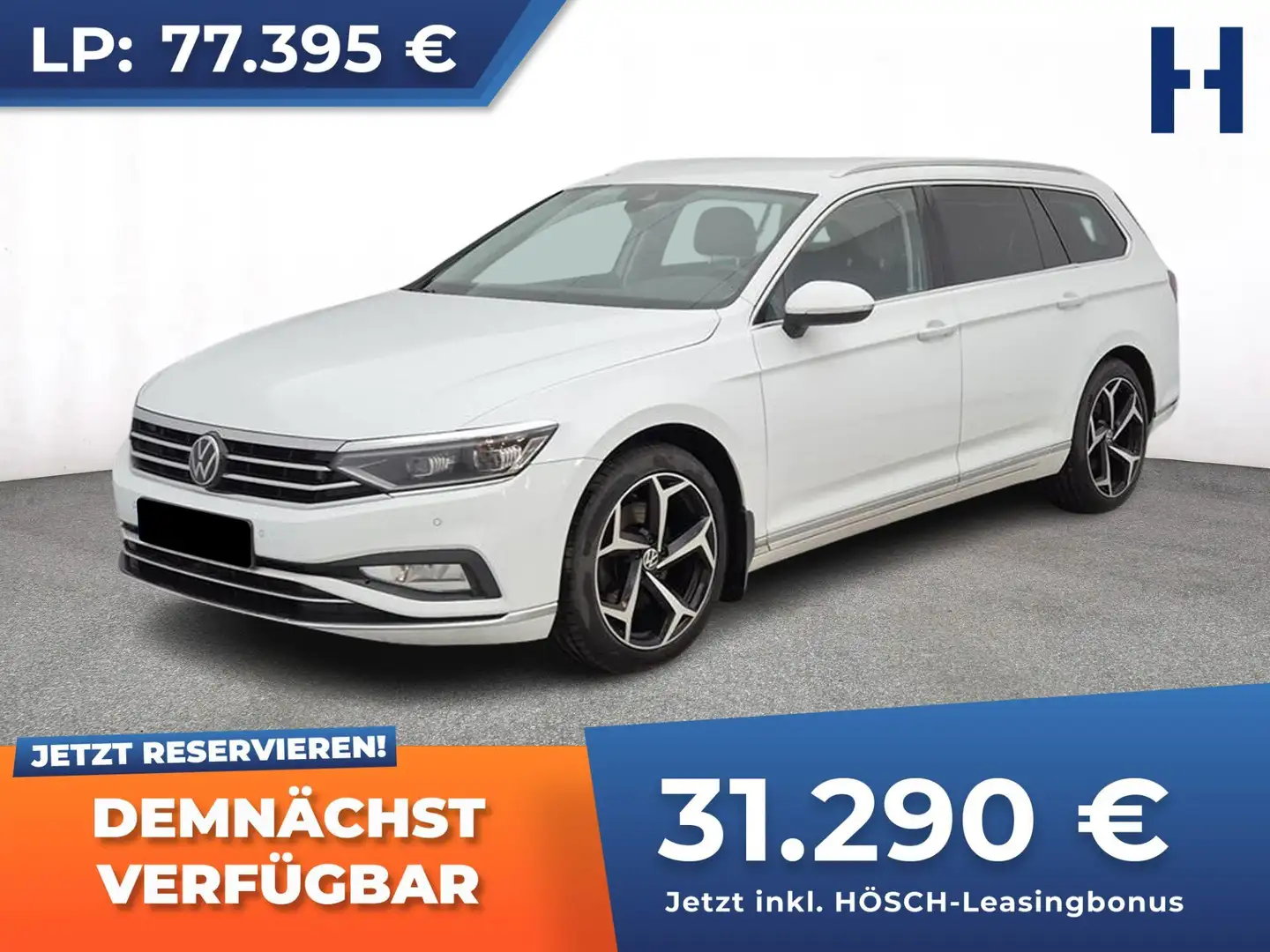 Volkswagen Passat Variant 2.0 TDI 4M Elegance TOP-EXTRAS -60% Weiß - 1