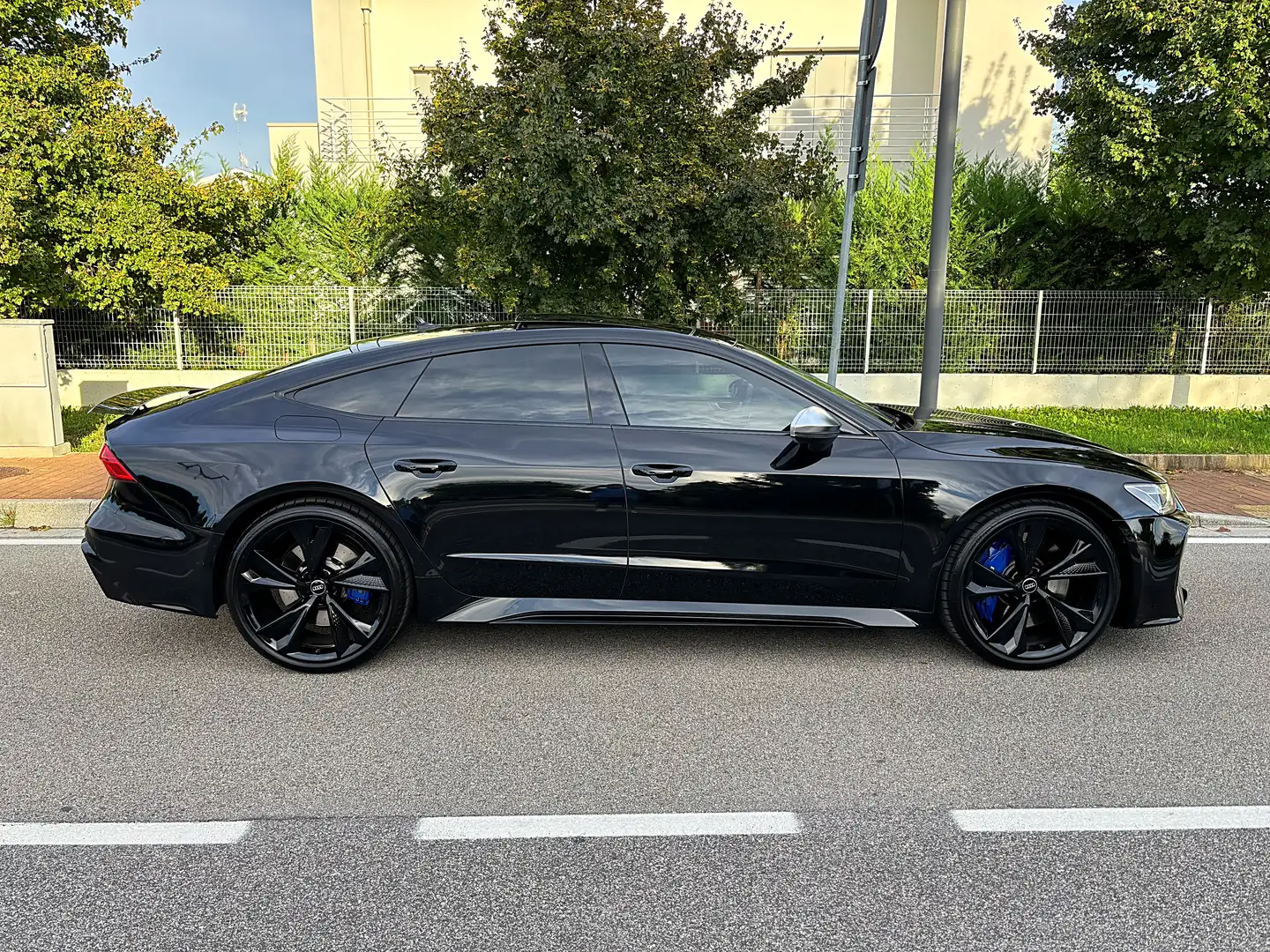 Audi RS7 OK PERMUTE Sportback 4.0 mhev 25 years quattro Nero - 2