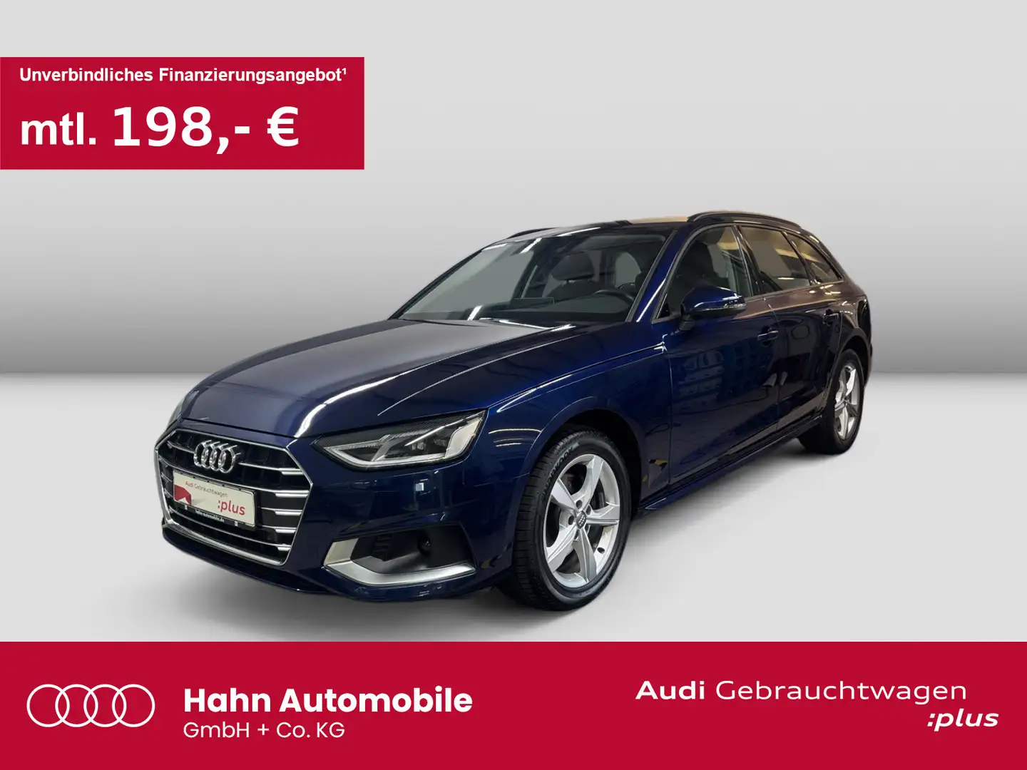 Audi A4 35 TDI advanced Einparkh CAM Navi Sitzh Bleu - 1