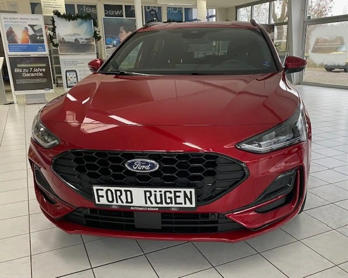 Ford Focus Roter Turnier 1.0 EcoBoost Hybrid Aut. ST-LINE X Rot - 2