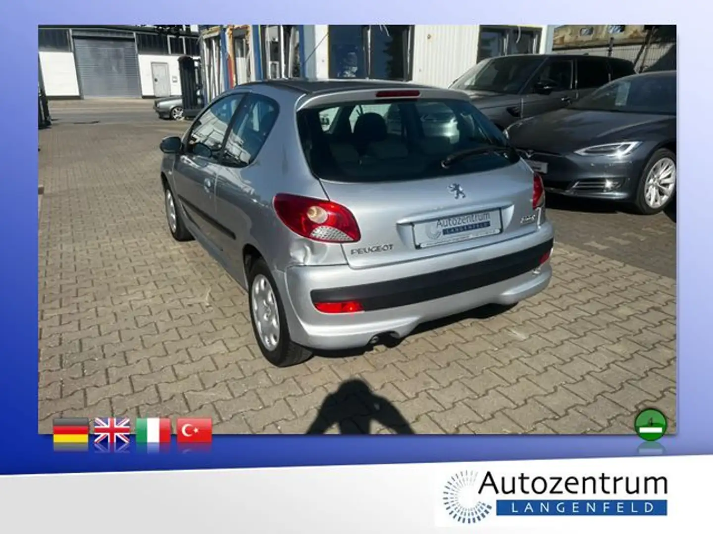 Peugeot 206 + *KLIMA*TÜV 09.26* Silber - 2