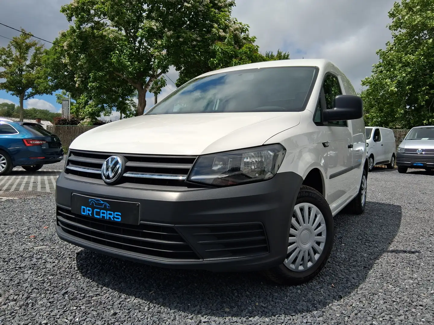 Volkswagen Caddy Lichtevracht-2.0 TDI Trendline-Airco-pdc Weiß - 1
