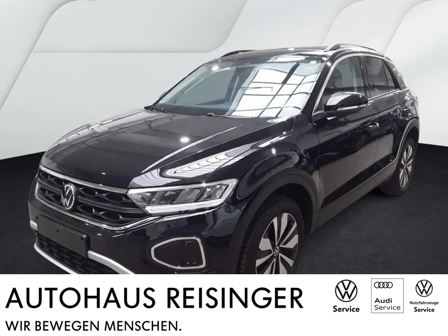 Volkswagen T-Roc 1.0 TSI Goal (LED+NAVI+APP+ACC) Klima Navi Schwarz - 1