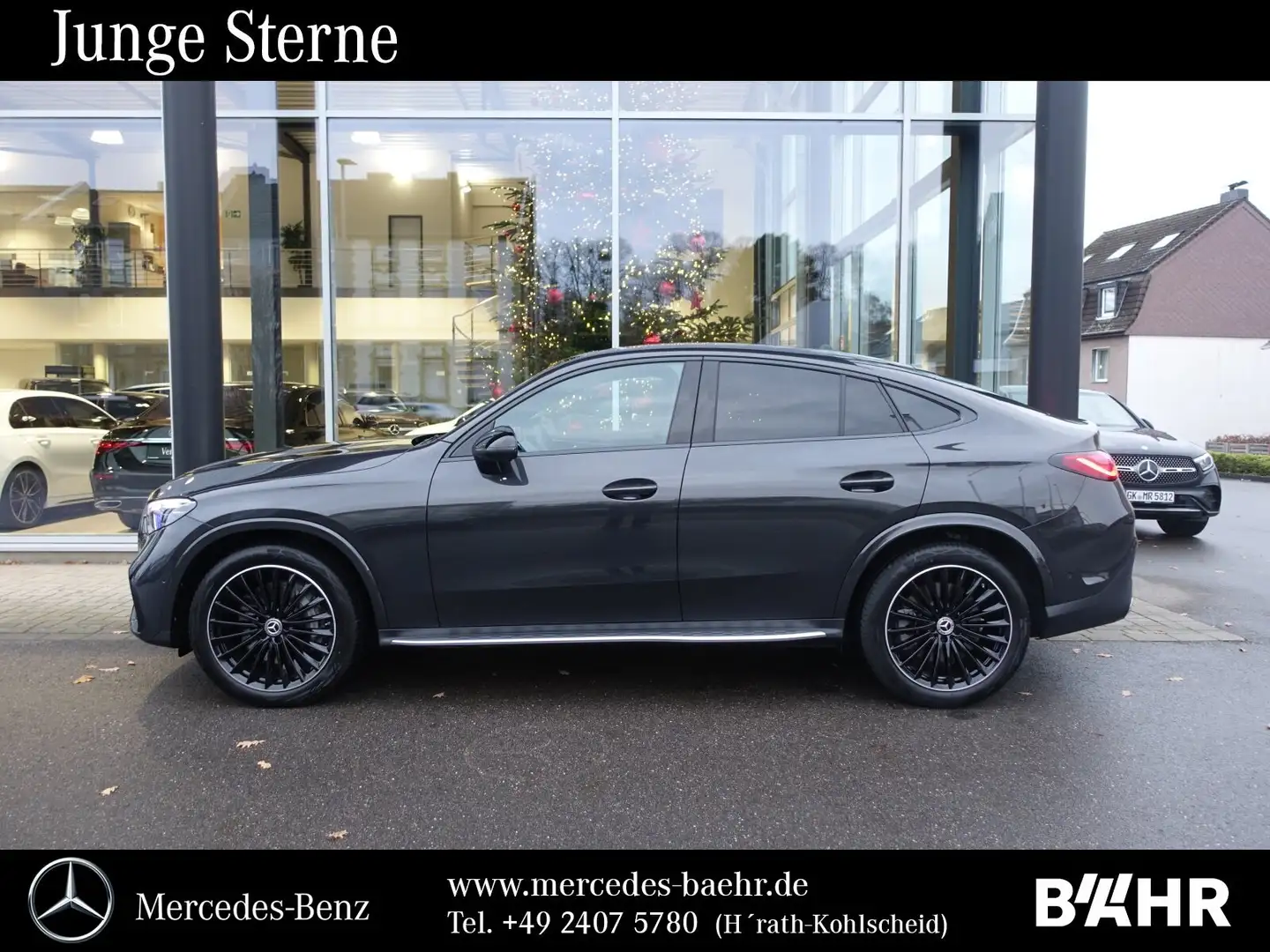 Mercedes-Benz GLC 450 GLC 450 d 4M Coupé AMG+Night/Pano/AHK/Burmester Grau - 2