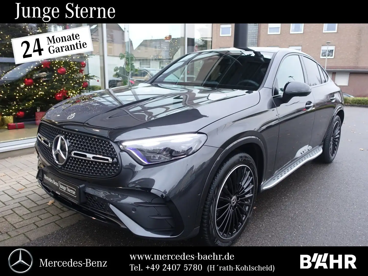 Mercedes-Benz GLC 450 GLC 450 d 4M Coupé AMG+Night/Pano/AHK/Burmester Grau - 1