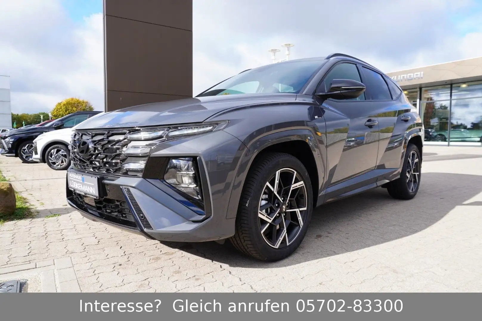 Hyundai TUCSON 1.6 T-GDi DCT N Line *EL. HECKKLAPPE/19" Gris - 1